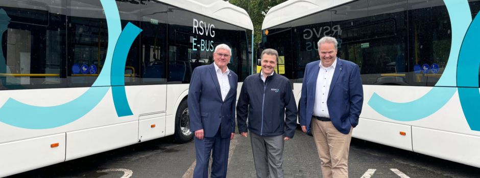 Sauber, leise, komfortabel – 6 E-Busse für den Rhein-Sieg-Kreis