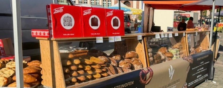 Pfälzer-Brotbuwe jetzt jeden Samstag auf dem Wochenmarkt Pirmasens