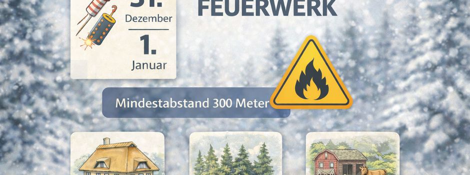 Abbrennverbot für Feuerwerk zum Jahreswechsel 2025/2026