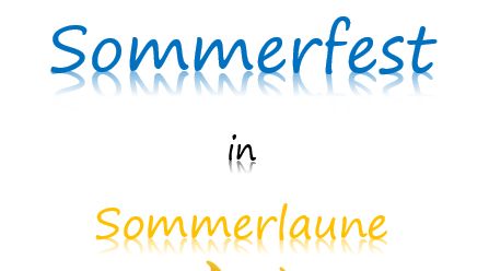Sommerfest im Kindergarten 