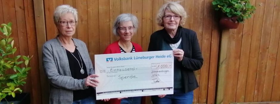 NIW spendet 1.000 Euro an die Hospizstiftung Schneverdingen