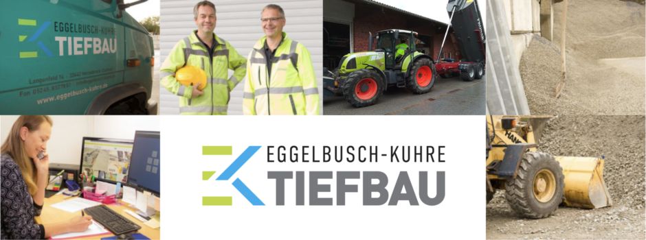 Eggelbusch-Kuhre Tiefbau sucht Baufacharbeiter (m/w/d) im Tiefbau – Vollzeit
