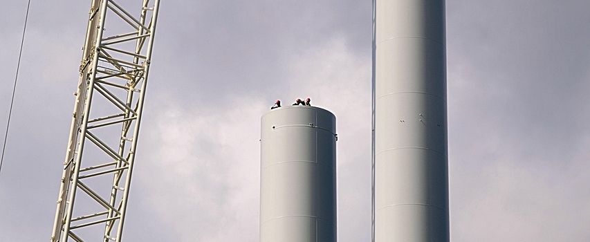 Einladung zur Baustellenbesichtigung im Windpark