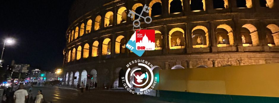 750 Jugendliche  aus dem Bistum Speyer  pilgerten nach Rom  Ministrant*innen aus Knittelsheim waren dabei!