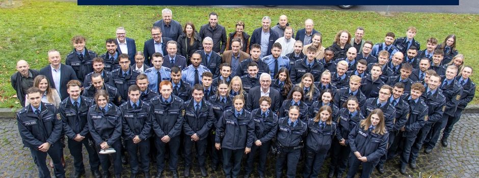 67 neue Polizisten verstärken Polizeipräsidium Koblenz