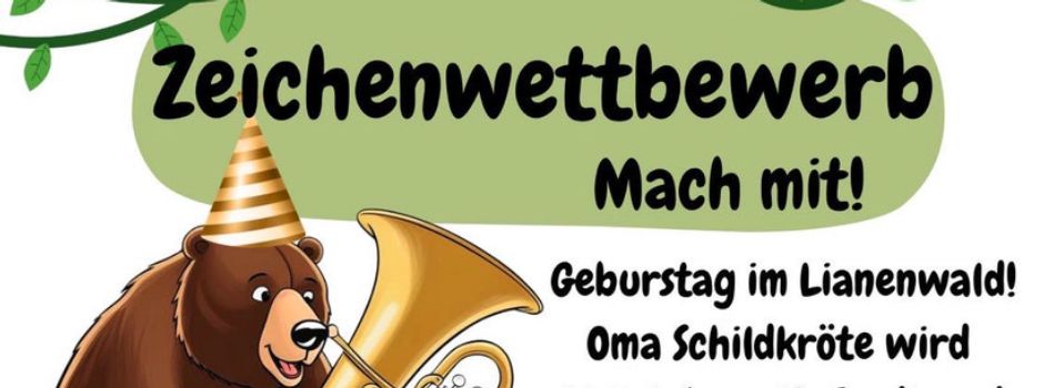Malwettbewerb / Musikalische Lesung-Kinderkonzert / Instrumente testen