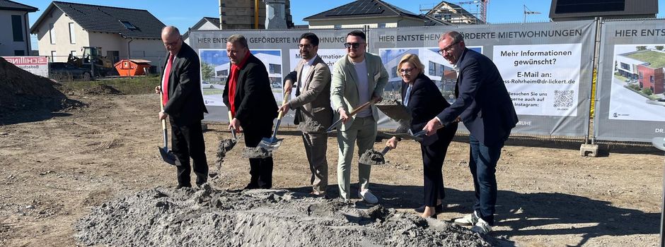 Spatenstich für 27 neue Sozialwohnungen 