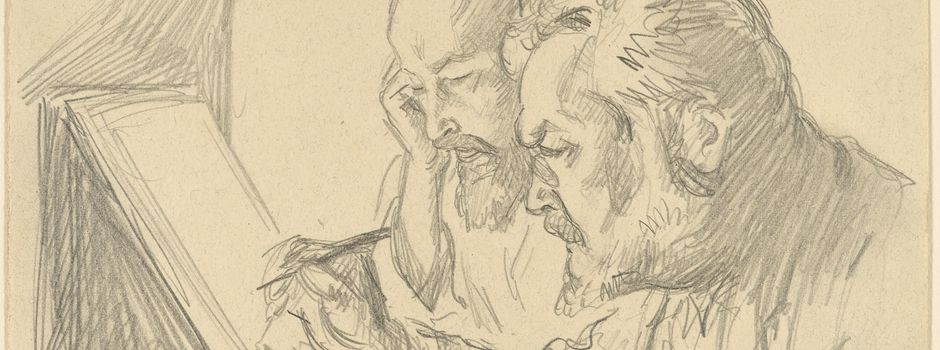 Als sich Slevogt, Pankok, Orlik und Grünberg in der „Hexenküche“ trafen