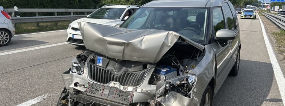 Crash auf der A63 bei Mainz sorgt für langen Rückstau