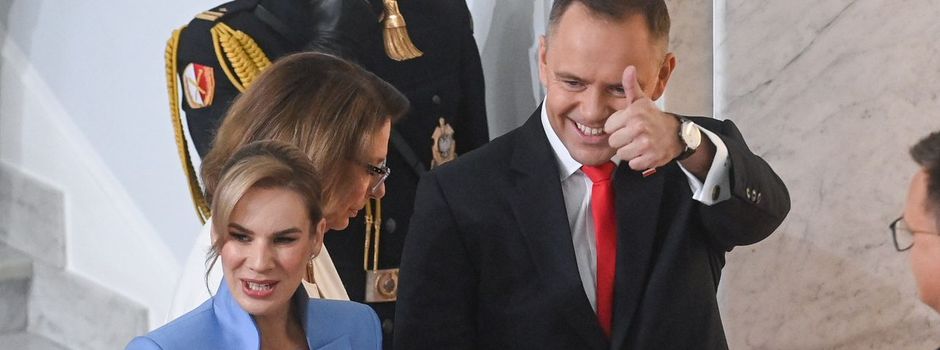 Polens neuer Präsident Karol Nawrocki vereidigt