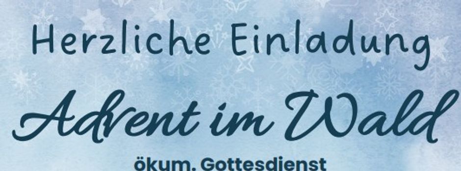 Advent im Wald