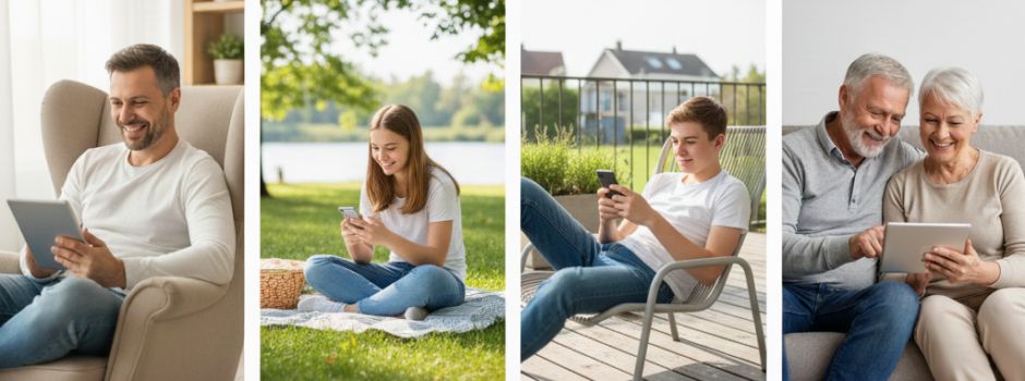 Frühe Vögel und Nachtschwärmer – wie eine Heidekreis-Familie den Tag beginnt