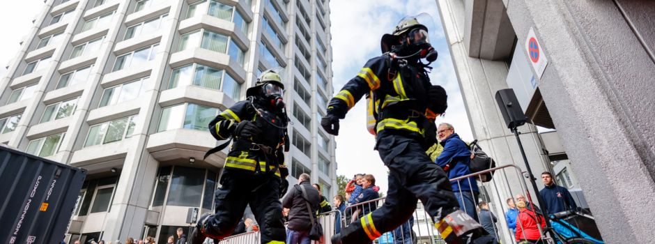 Freiwillige Feuerwehr veranstaltet Treppenlauf in Mainzer Bonifaziustürmen