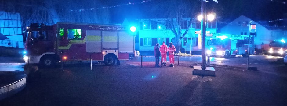 Einsatz der Freiwilligen Feuerwehr