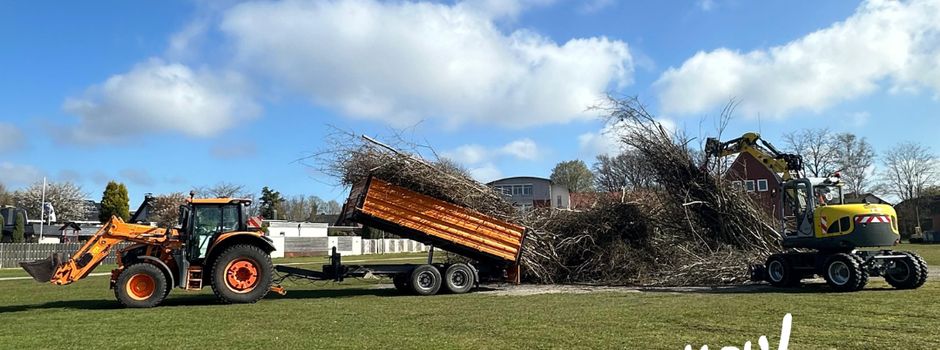 Osterfeuer am Ostersonntag