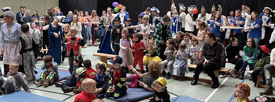 Beim KiTa- und Schulkarneval ging es bunt einher