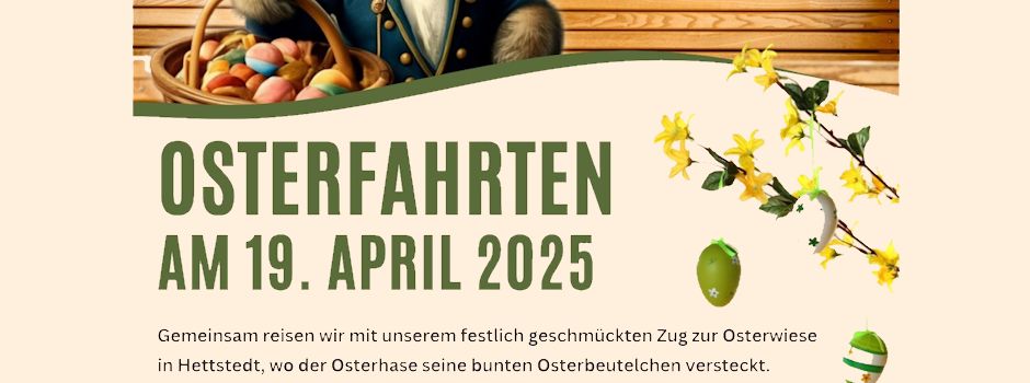 Osterfahrten durchs Mansfelder Land