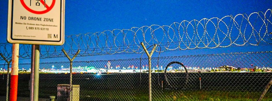 Flughafen München stellt wegen möglicher Drohnen Betrieb ein