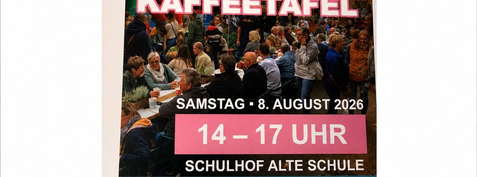 DER WANNEFREDDER lädt zu Wanfrieds längster Kaffeetafel ein