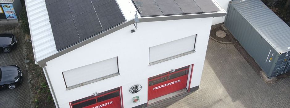 Fertigstellung PV-Anlage Gemeinde-/ Feuerwehrhaus