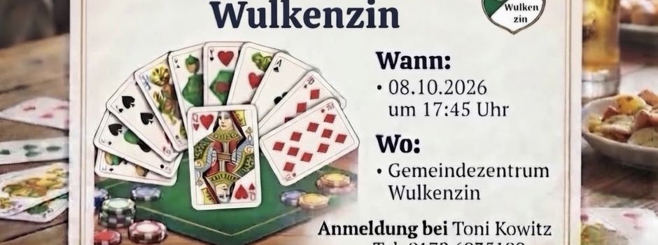 1. "Skatturnier Wulkenzin"