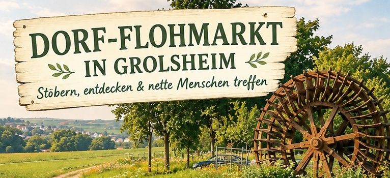 Dorfflohmarkt in Grolsheim am 03.10.2026