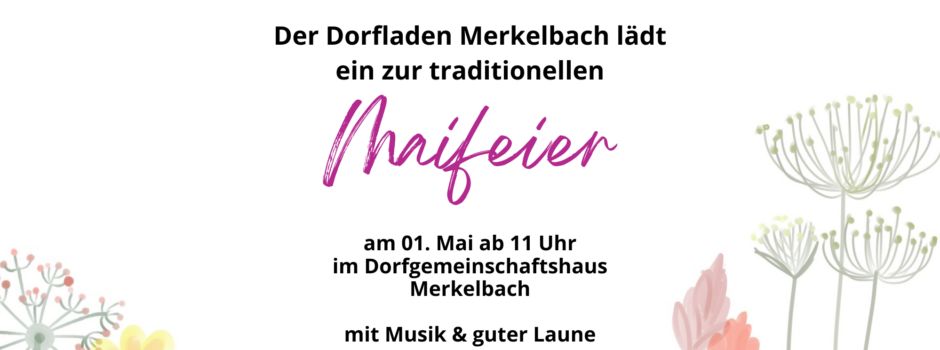 Einladung zur Maifeier