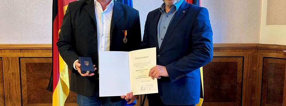 Ehrenamtliches Engagement von Christoph Sagner aus Neuhäusel gewürdigt