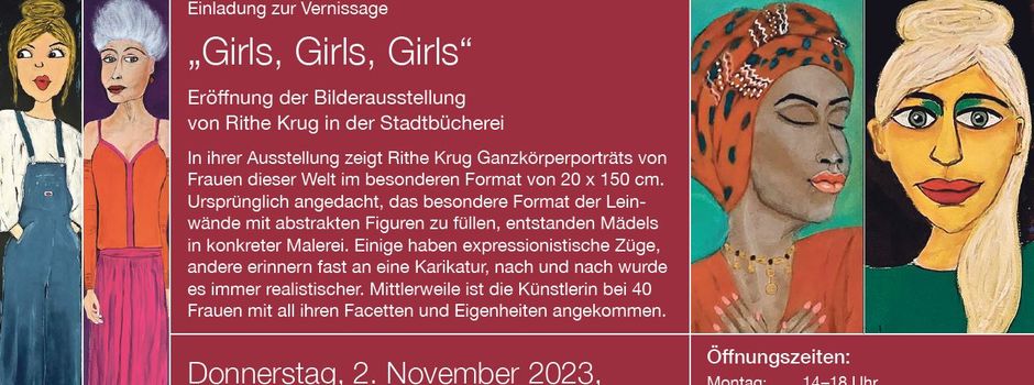 Vernissage „Girls, Girls, Girls“