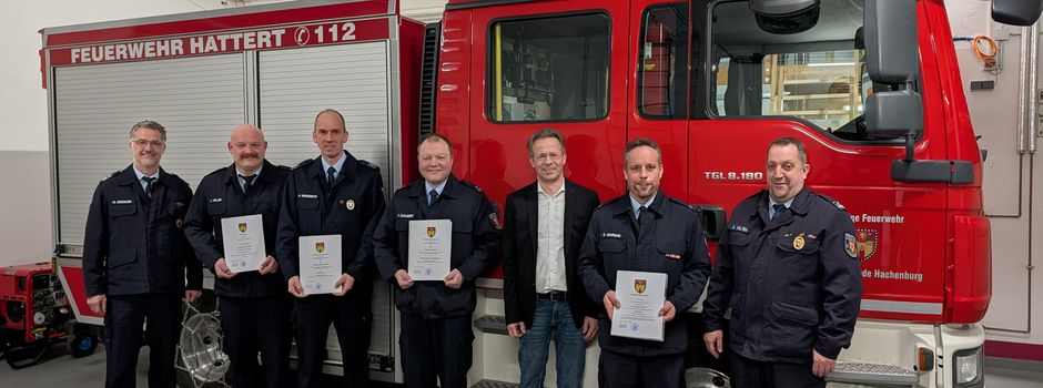 Neuwahlen bei der Feuerwehr Hattert