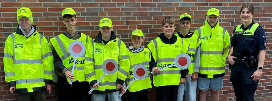 Jugendliche übernehmen Verantwortung für einen sicheren Schulweg