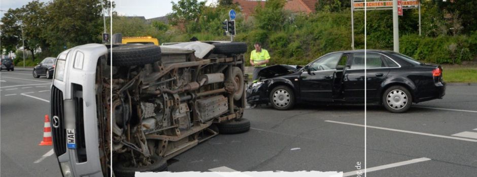 B64: Unfall an der Sieweke Kreuzung