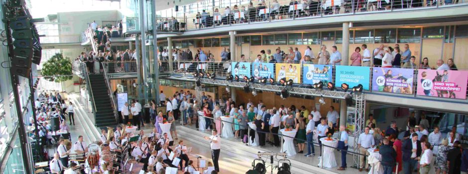 Sommerfest Kreis Gütersloh: Nach vier Jahren Coronapause ein Rekord-Fest im Foyer