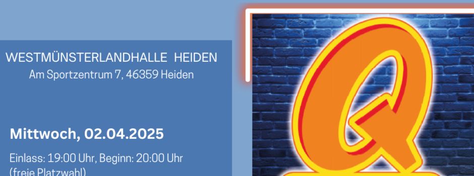 QUATSCH COMEDY CLUB – Die Liveshow zu Gast in Heiden!