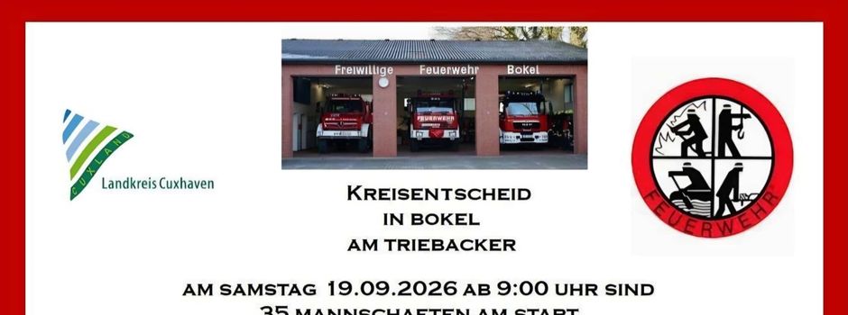 Leistungsvergleich der Feuerwehren auf Kreisebene in Bokel