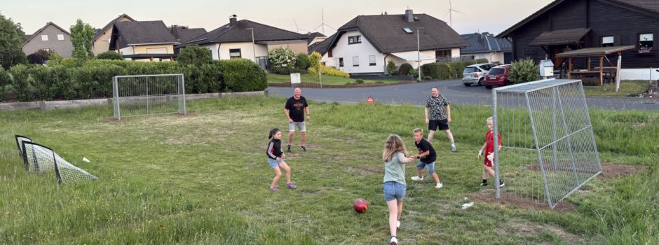 Der neue Bolzplatz ist fertiggestellt⚽️