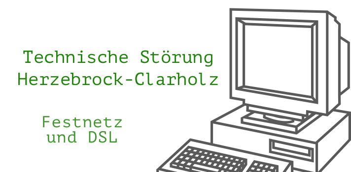 Technische Störung in Herzebrock-Clarholz