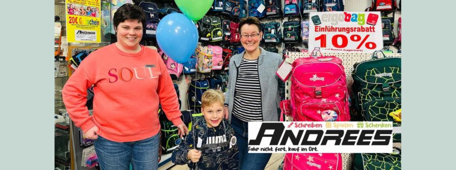 Herzliche Einladung zur Ranzenparty am 8. Februar 2025 bei Andrees in Harsewinkel