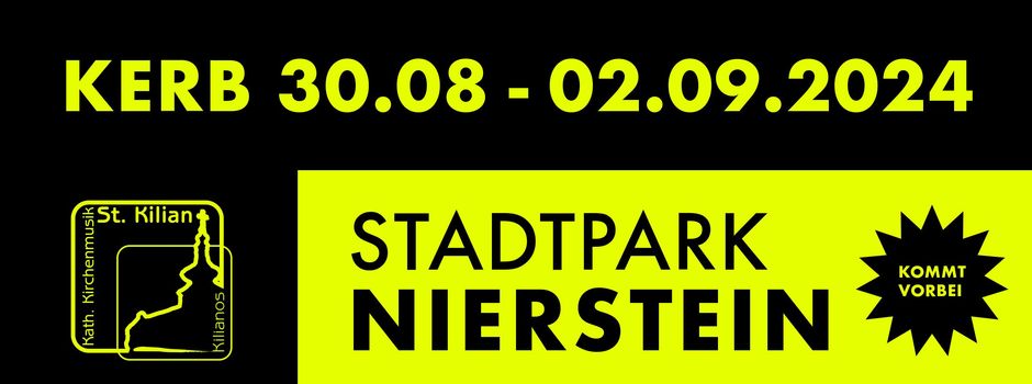Niersteiner Kerb – KILIANOS feiern wieder im Stadtpark