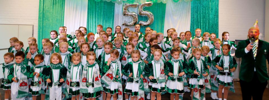 Grün-Weiß Lülsdorf feiert Jubiläumssession: 5 Mal 11 närrische Jahre alt