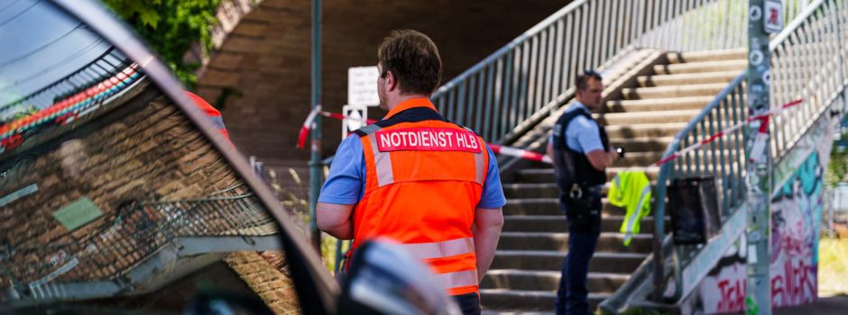 Großeinsatz in Mainzer Neustadt: Person von Zug erfasst