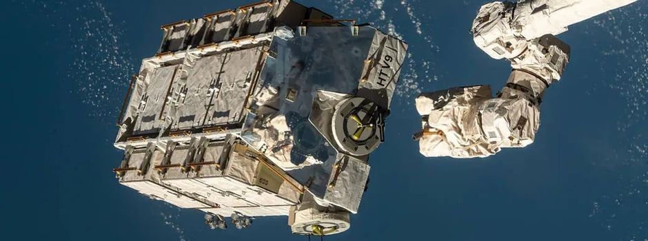 ISS-Teil im Atlantik abgestürzt