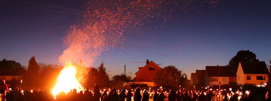 Martinszüge im Niederkasseler Stadtgebiet