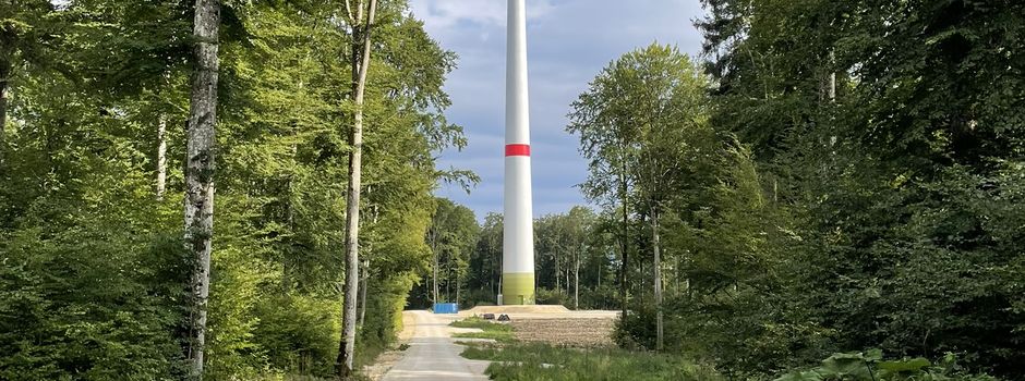 Transport der Rotorblätter gestartet