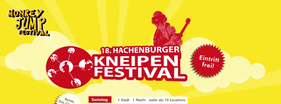 Monkey Jump - diesen Samstag