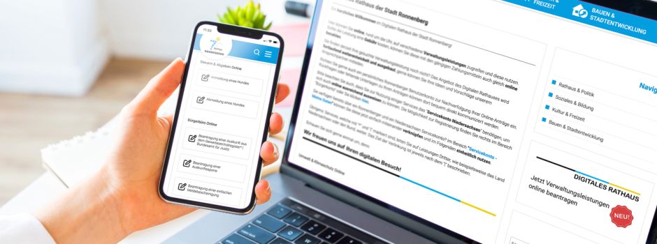 Verwaltungsleistungen online beantragen