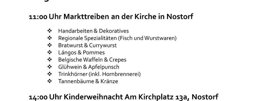Weihnachtsmarkt Nostorf 29.11.1025