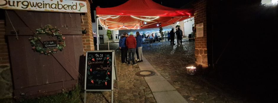 Unser 6. Weinfest auf dem Burghof