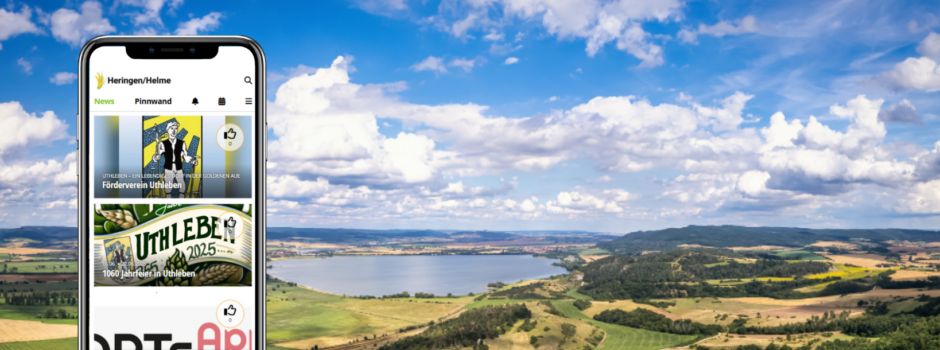 Ortsapp Heringen/Helme auf über 2.000 Endgeräten geladen