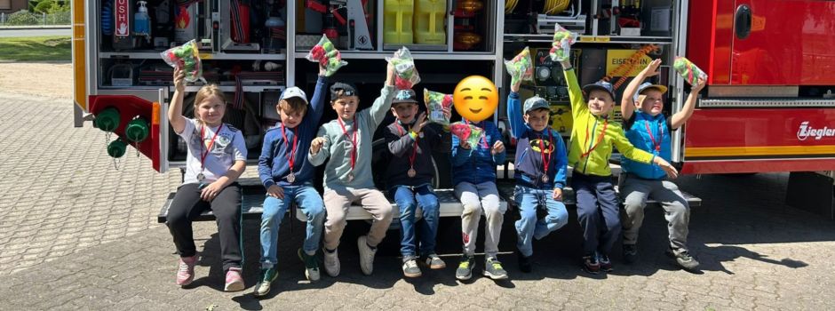 Besonderer Besuch bei der Feuerwehr